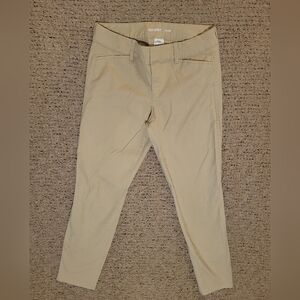 WOMENS OLD NAVY PIXIE PANTS KHAKI SIZE 2